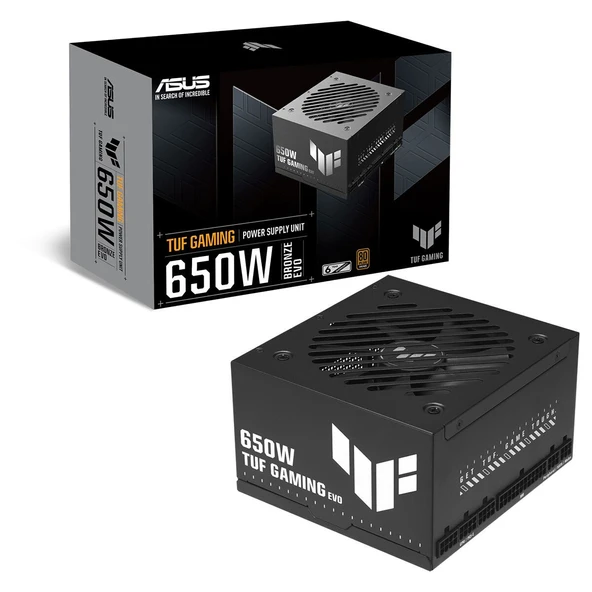 ASUS TUF GAMING 650B EVO 650W 80+Bronze ATX 3.1 Güç Kaynağı ürün görseli 1