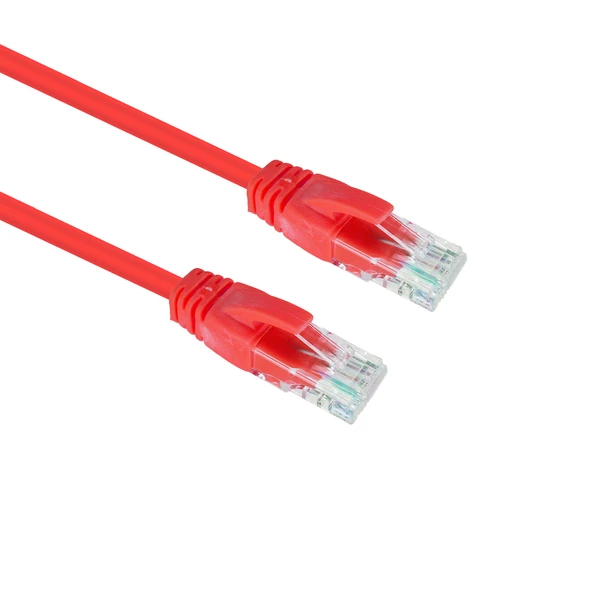 S-link SL-CAT606RE 0.6m Kırmızı CAT6 Patch Kablosu ürün görseli 1