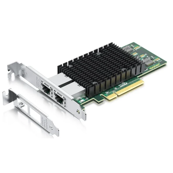 NITROGATE 2port X540 10G RJ45 x8 Ethernet Kartı NTG10G-PI8-2T ürün görseli 1