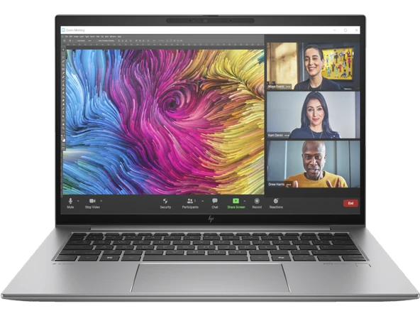 HP 14" ULTRA 7 356H-16GB DDR5 RAM-512GB NVME-6GB RTX A500-W11 PRO İŞ İSTASYONU / ZBook Firefly 14 G2i DN5Y7EA ürün görseli 1