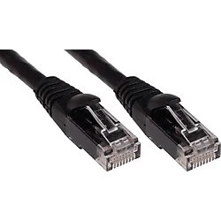 ODS 0.3m CAT6 Utp LSZH Saf Bakır Siyah Patch Kablo (10'lu Paket) ürün görseli 1