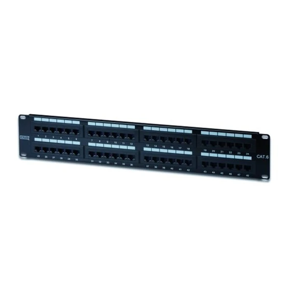 DIGITUS 48port Dn-91648U Cat6 Patch Panel - Resim 2