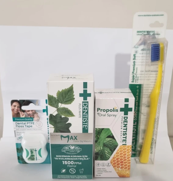 Dentiste Plus White Ağız Bakım Seti. Sağlıklı bir Ağız Bakımı için Birlikte Kullanın! ürün görseli 1