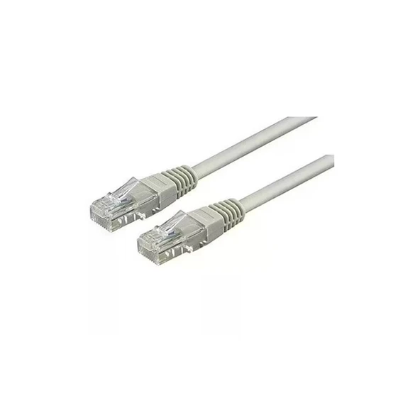 ODS 1metre CAT6 Utp LSZH Saf Bakır Gri Patch Kablo  (10'lu Paket) ürün görseli 1
