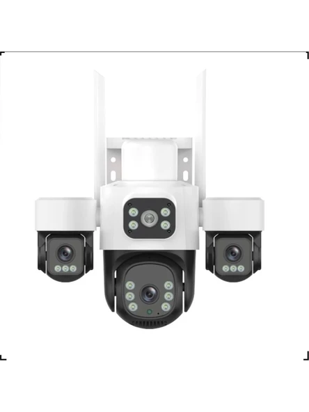 INOX 3+3+3MP X113 3 Lensli PTZ Wıfı Kamera ürün görseli 1