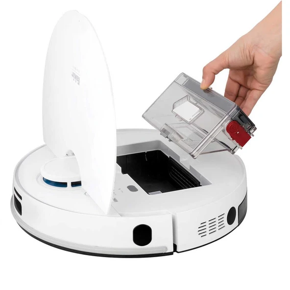 Fakir Robert RS 770 Akıllı Robot Süpürge Beyaz - Resim 3