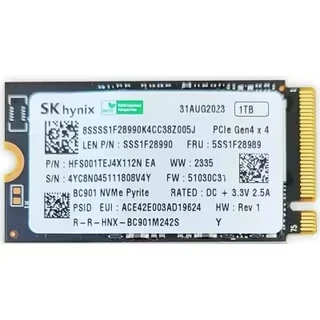 HYNİX 1TB HFS001TEJ9X125N 6300/4000MB/s M2 NVME GEN4 Disk (Kutusuz) ürün görseli 1