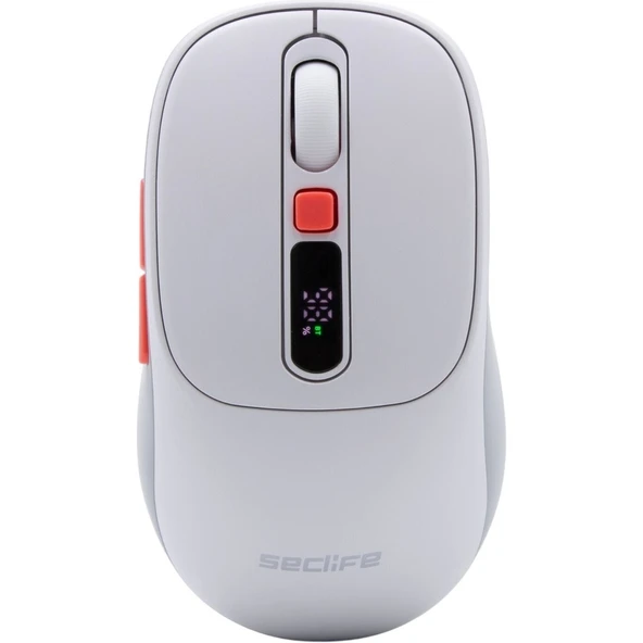 SECLIFE SC-300 Kablosuz Sessiz Mouse Beyaz ürün görseli 1