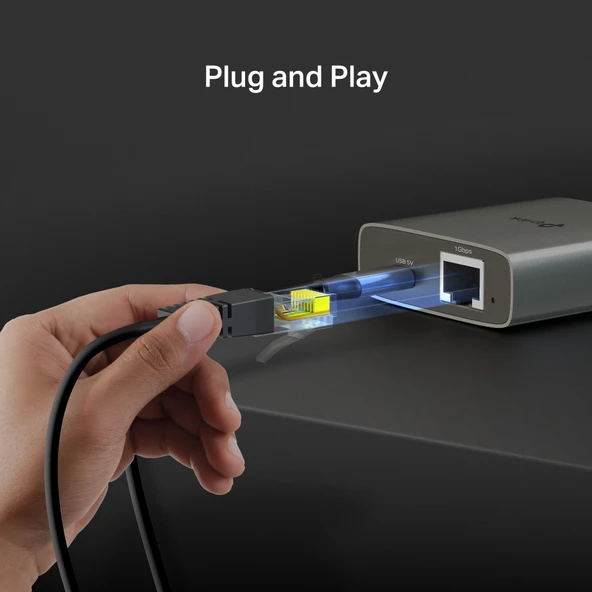 TP-LINK EH210 2port Gigabit Ethernet Splitter - Resim 4