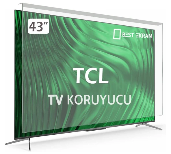 TCL 43S5K Tv Ekran Koruyucu - Tcl 43" inç 109 Ekran QLED Koruyucu ürün görseli 1