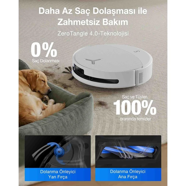 Ecovacs T90 Pro Omni Robot Süpürge - Resim 3