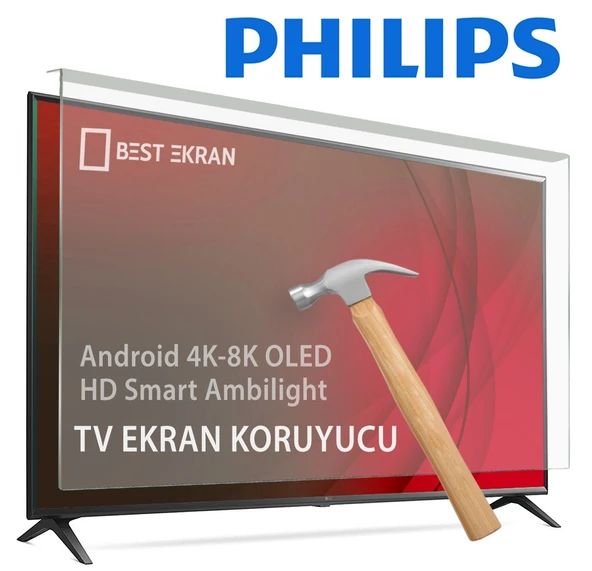 Philips 75PUS8500 TV EKRAN KORUYUCU - Philips 75" inç 189 Ekran Smart 4K UHD Dolby Atmos Titan OS Qled TV ürün görseli 1