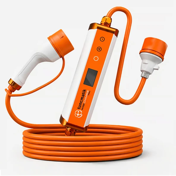 TUNÇMATİK MobiCharge Pro 22kW 7metre Portatif Araç Şarj ürün görseli 1