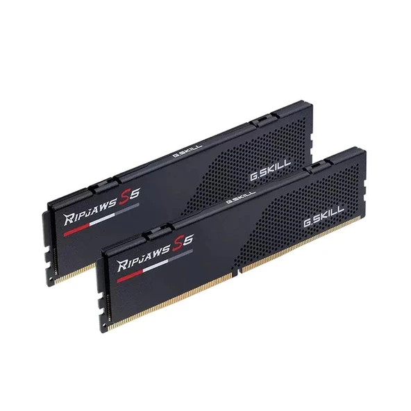 GSKILL 64GB (2x32GB) Ripjaws S5 Siyah DDR5 6000MHz CL36 1.35V DUAL PC Ram ürün görseli 1
