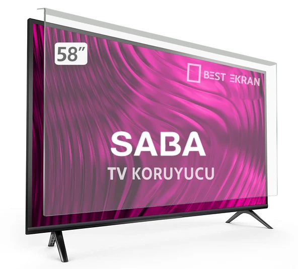 Saba 58" inç 147 Ekran Tv Ekran Koruyucu ürün görseli 1