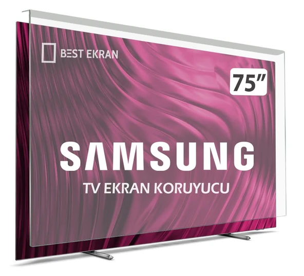 SAMSUNG 75Q60D TV EKRAN KORUYUCU - Samsung 75" inç 4K Smart Qled QE75Q60DAUXTK ürün görseli 1