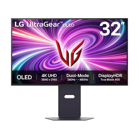 LG 32'' ULTRAGEAR 32GS95UV-B OLED 4K UHD GAMING MONITOR ürün görseli 1