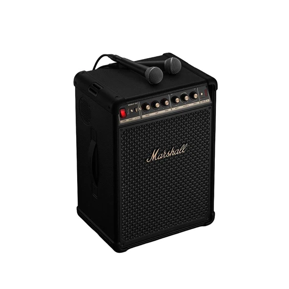MARSHALL BROMLEY 450 BLUETOOTH HOPARLÖR-BLACK&BRASS - Resim 3