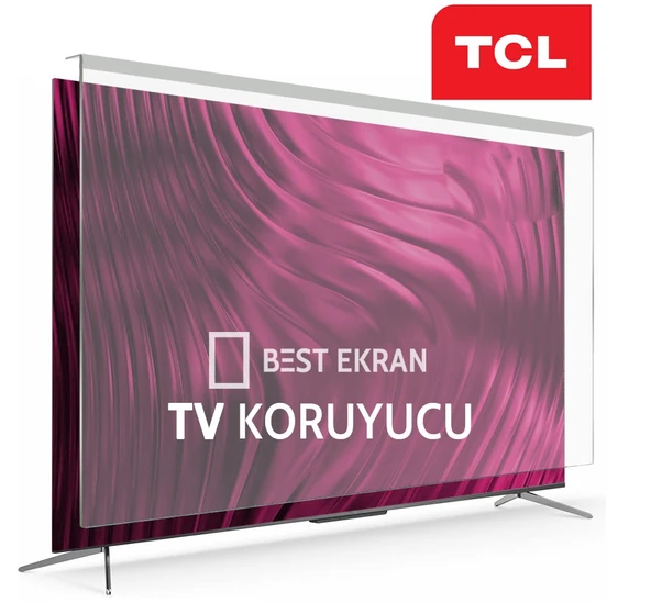 TCL 85" inç Smart LED QLED Android 4K-8K Televizyon Tv Ekran Koruyucu ürün görseli 1