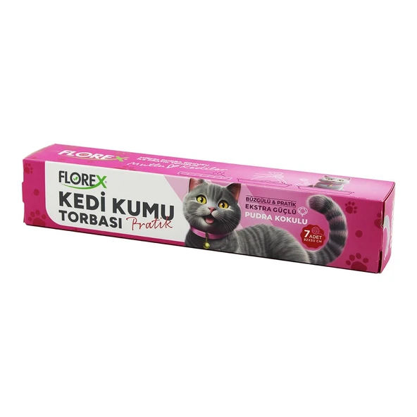 140 ADET KEDİ - EVCİL HAYVAN  KUMU TORBASI PRATİK PUDRA KOKULU  BÜZGÜLÜ - EXTRA GÜÇLÜ 82X50CM (5224) ürün görseli 1