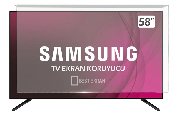 SAMSUNG 58CU7000 TV EKRAN KORUYUCU - Samsung 58" inç 147 Ekran Koruyucu UE58CU7000UXTK ürün görseli 1