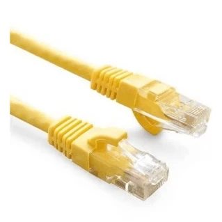 ODS 0.5metre CAT6 Utp LSZH Saf Bakır Sarı Patch Kablo (5'li paket) ürün görseli 1