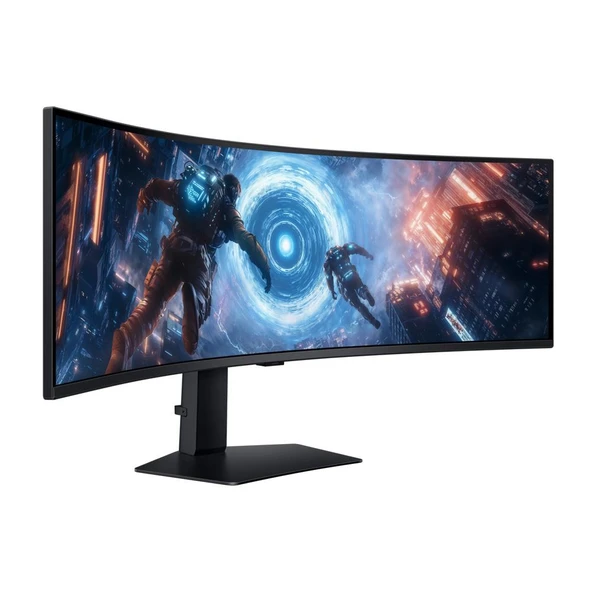 SAMSUNG 49" LS49FG916EUXUF G9 1Ms(GTG) 144Hz DQHD CURVED GAMING MONITOR ürün görseli 1