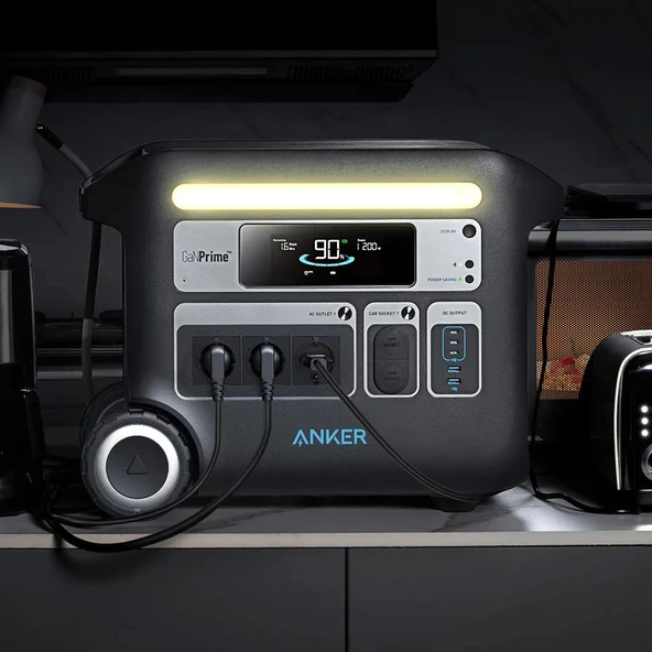 Anker PowerHouse 767 Taşınabilir Güç Kaynağı 2048Wh 2400W Ev Karavan- Dış Mekan Kullanım ürün görseli 1