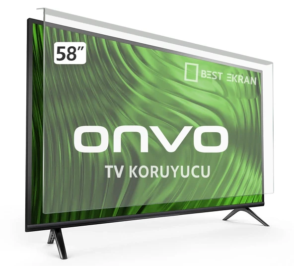 ONVO OV58F900 Tv Ekran Koruyucu - Onvo 58" inç Tv Ekran Koruyucu ürün görseli 1