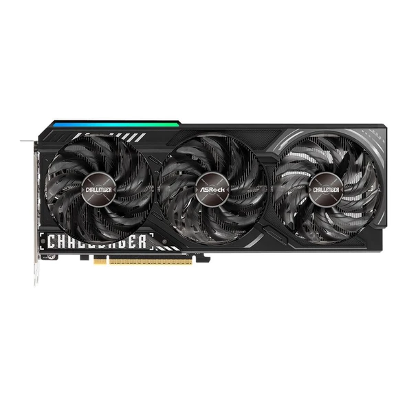 ASROCK RADEON RX 9070 XT CHALLENGER 16GB GDDR6 256Bit AMD Ekran Kartı ürün görseli 1