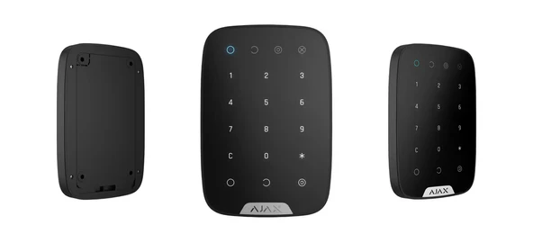 AJAX Kablosuz Keypad Siyah ürün görseli 1