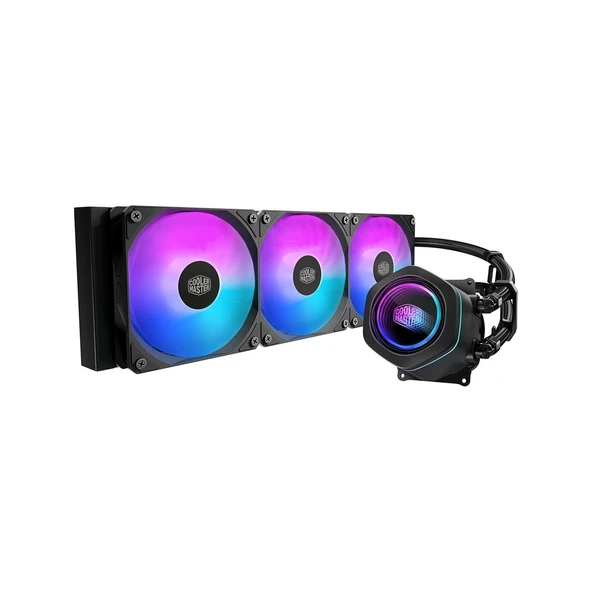 COOLERMASTER 360mm CORE NEX MLX-D36M-A18PA-R1 ARGB Sıvı Soğutmalı AM5-1851p İşlemci Fanı ürün görseli 1