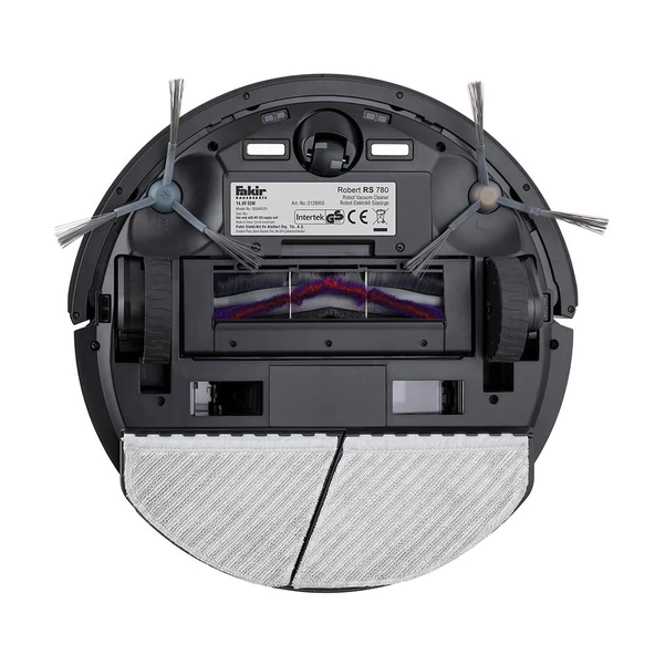 Fakir Robert RS 780 Robot Süpürge Siyah - Resim 5