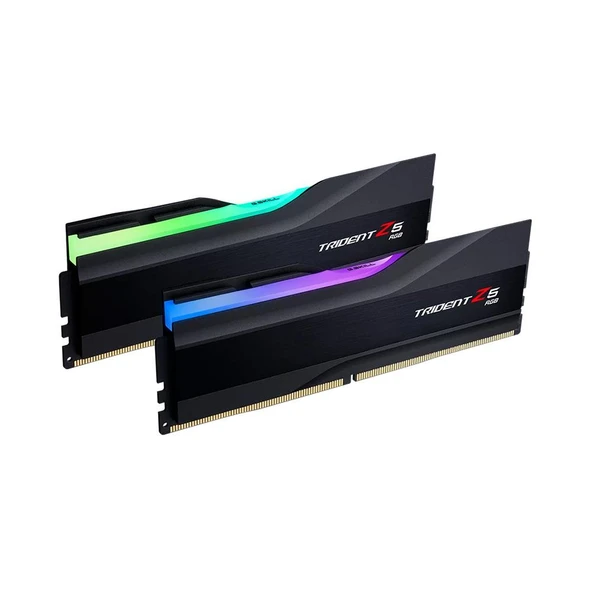 GSKILL 48GB (2x24GB) TRIDENT Z5 SİYAH DDR5 7200MHz CL36 1.35V RGB PC Ram ürün görseli 1