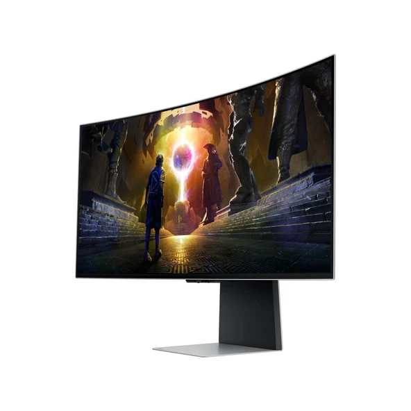 SAMSUNG 34" LS34DG850SUXUF 0.03Ms(GTG) 175Hz OLED CURVED GAMING MONITOR ürün görseli 1