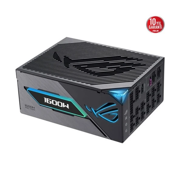ASUS ROG THOR GAMING 1600W 80PLUS TITANIUM III OLED EKRAN GÜÇ KAYNAĞI ürün görseli 1