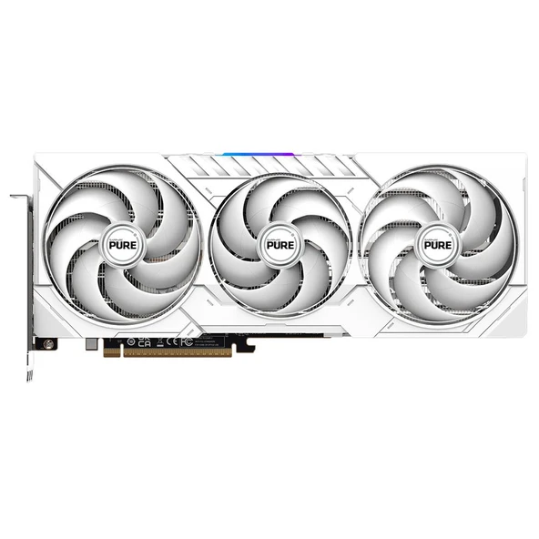 SAPPHIRE RADEON RX 9070 XT PURE GAMING OC 16GB GDDR6 256Bit AMD Ekran Kartı ürün görseli 1