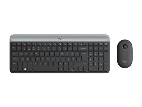 LOGITECH MK470 Kablosuz Q Trk Siyah Klavye - Mouse Set (920-009435) ürün görseli 1