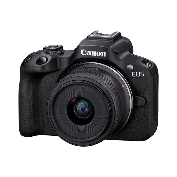 Canon Eos R50 RF S 18-45 IS STM Vlogger Kit Vlog Fotoğraf Makinesi ürün görseli 1