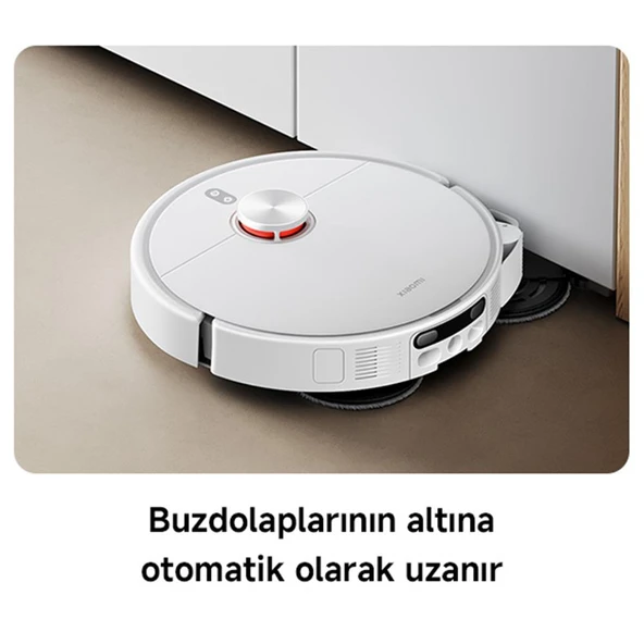 Xiaomi Robot Vacuum H50 Pro Beyaz Akıllı Robot Süpürge - Resim 3