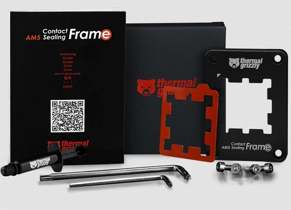 Thermal Grizzly AM5 High Performance Kontakt Çerçeve ve CPU Koruma ürün görseli 1