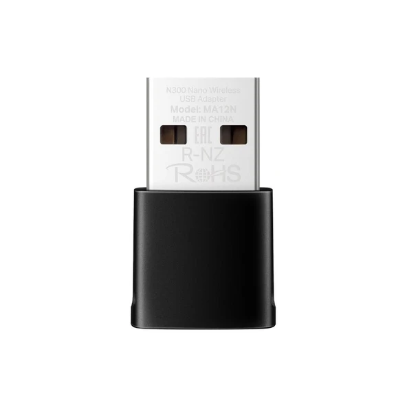 Tp-Link Mercusys MA12N 300 Mbps Mini Kablosuz USB Adaptör ürün görseli 1