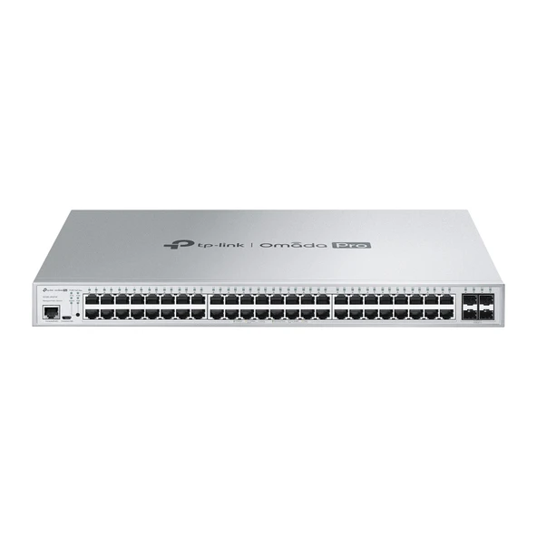 TP-LINK 48port PoE 384w 4-SFP Gigabit Yönetilebilir Switch S5500-48GP4F ürün görseli 1
