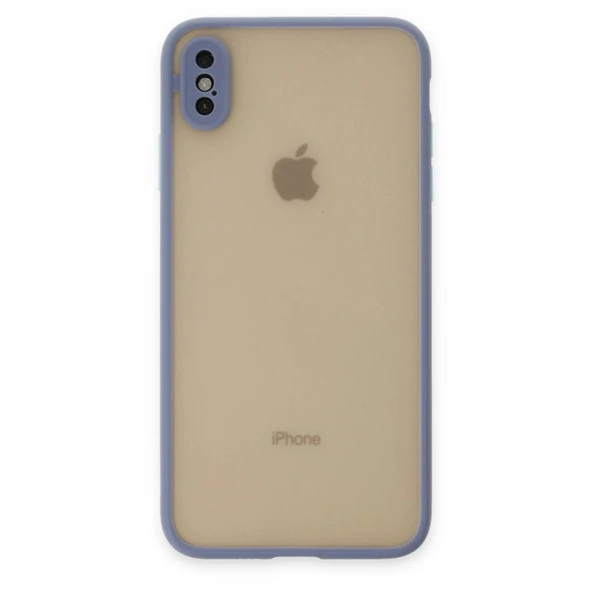 İphone X Kılıf Montreal Silikon Kapak - Gri ürün görseli 1