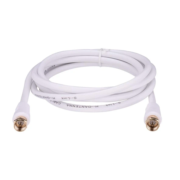 S-link SLX-841 1.8m TV 9.5M To RG6 F-M Anten Kablosu ürün görseli 1