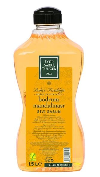 Eyüp Sabri Tuncer 1,5lt Bodrum Mandalinası Sıvı Sabun Zeytinyağlı ürün görseli 1