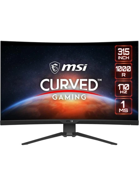 MSI Msı G322CQP 31.5" 1 Ms 2k Curved 170 Hz Oyuncu Monitörü Teşhir ürün görseli 1