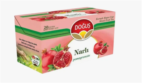 Doğuş Narlı Karışık Meyve Çayı Süzen Poşet Çay 20x1.90 gr ürün görseli 1