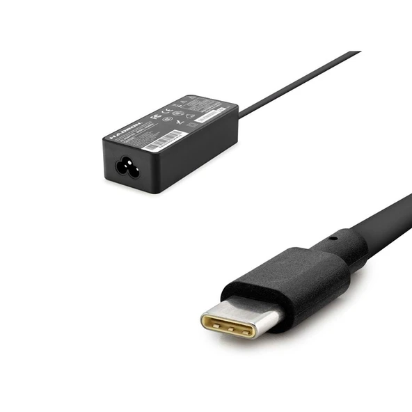 Hadron Hd8858 Apple - Asus - Dell - Hp - Lenovo Uyumlu 20V 3.25A 65W Laptop Adaptörü (Type-C) Siyah ürün görseli 1
