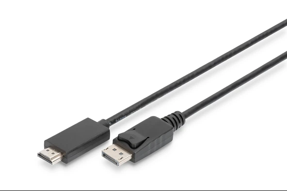 DIGITUS DP-HDMI Görüntü Kablosu 3m (AK.340303.030.S) ürün görseli 1